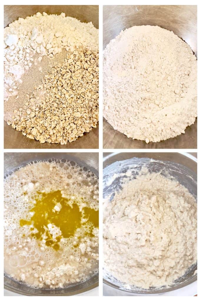 Visual steps how to make bread