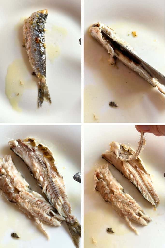 serving the fish