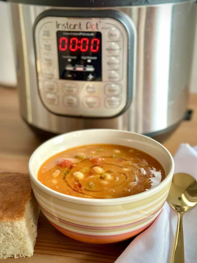 Instant Pot Greek Bean Soup Recipe