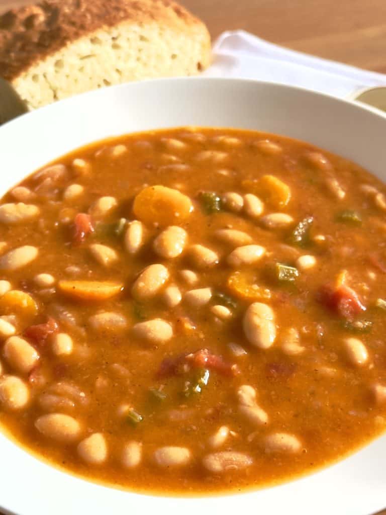 Instant Pot Greek Bean Soup Recipe