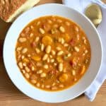 Instant Pot Greek Bean Soup Recipe