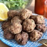 Greek Meatballs Recipe Keftedes