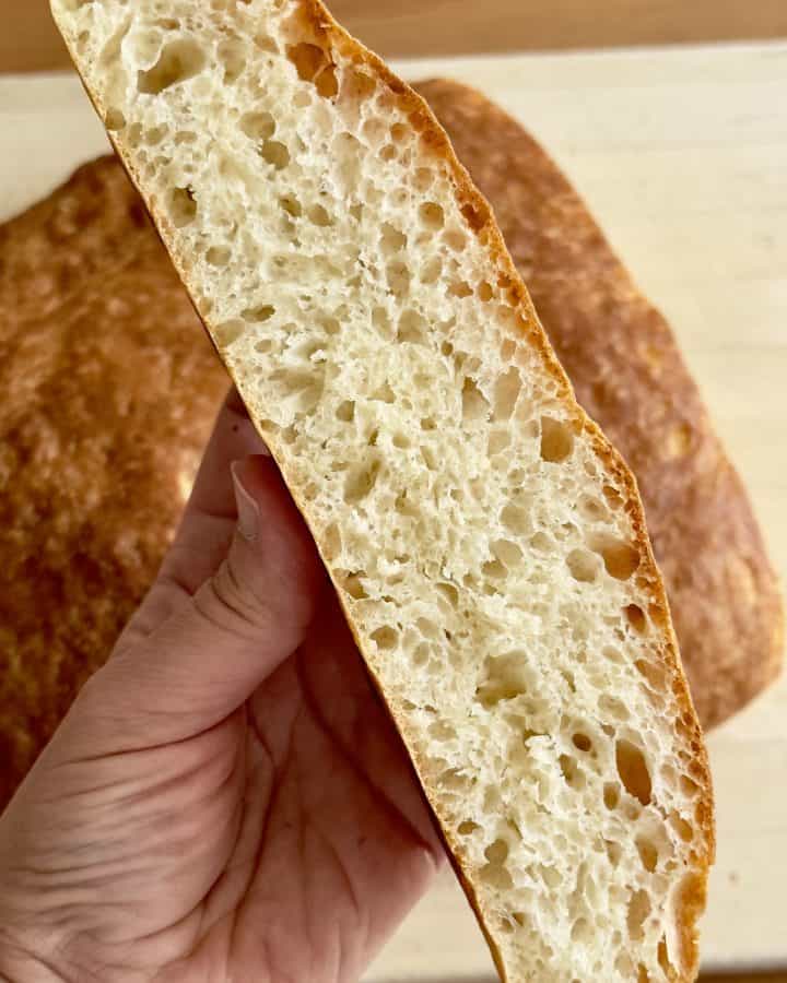 Easy No-Knead White Bread Recipe